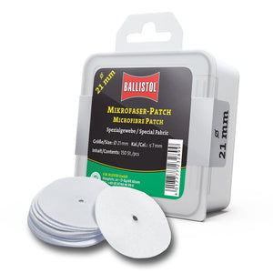 BALLISTOL MICROFIBRE PATCHES - 21MM (UP TO .275) - NeonSales South Africa