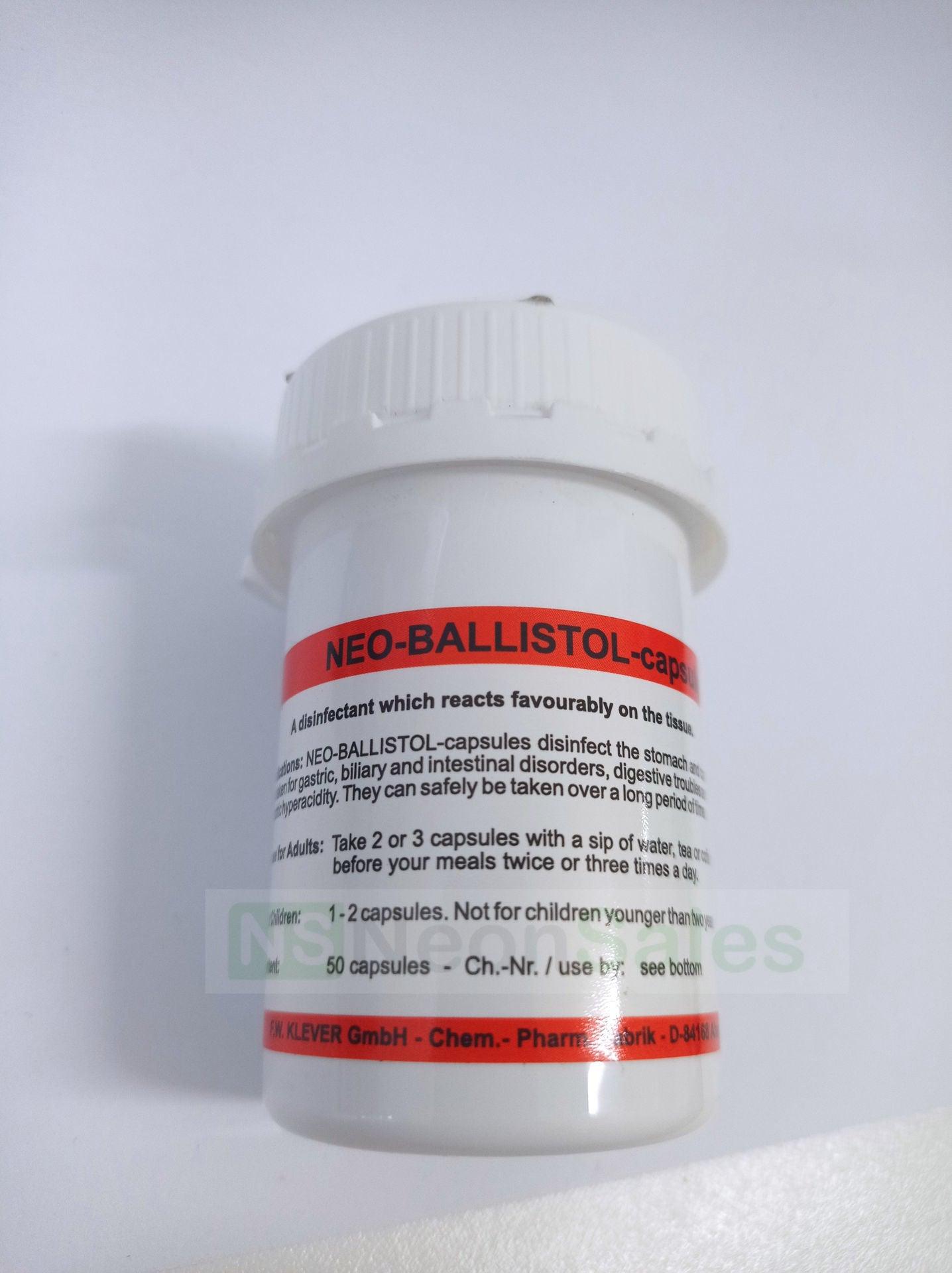 BALLISTOL NEO CAPSULES - 50's - NeonSales South Africa