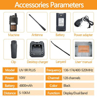 BAOFENG UV-9R UHF/VHF TRANSCEIVER RADIO - NeonSales {{ shop.shopifyCountryName }}