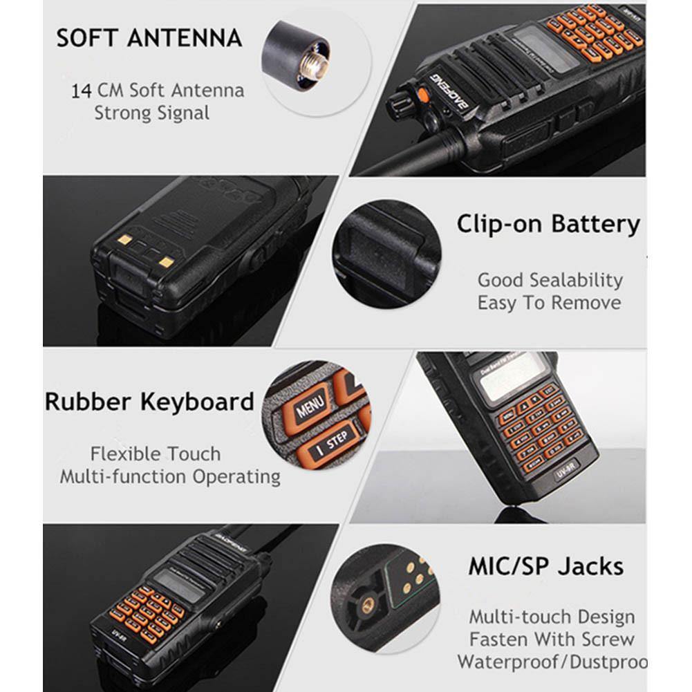 BAOFENG UV-9R UHF/VHF TRANSCEIVER RADIO - NeonSales {{ shop.shopifyCountryName }}