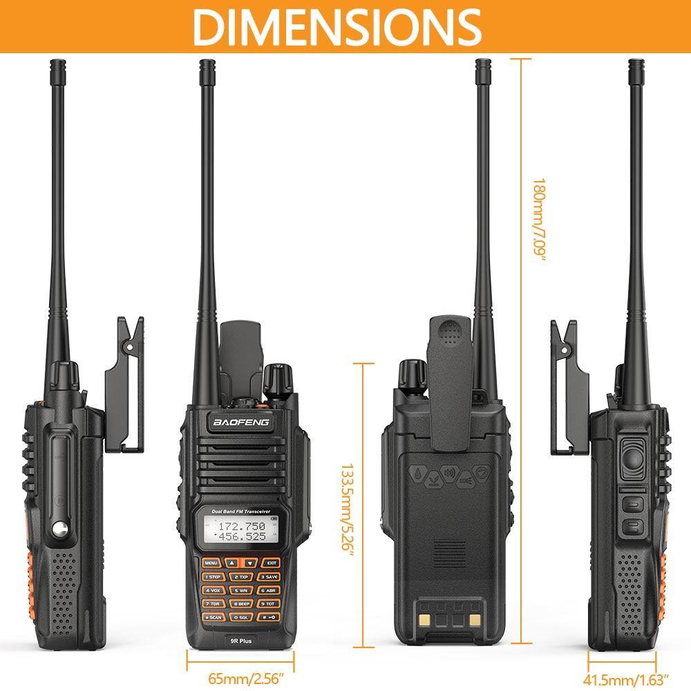 BAOFENG UV-9R UHF/VHF TRANSCEIVER RADIO - NeonSales South Africa