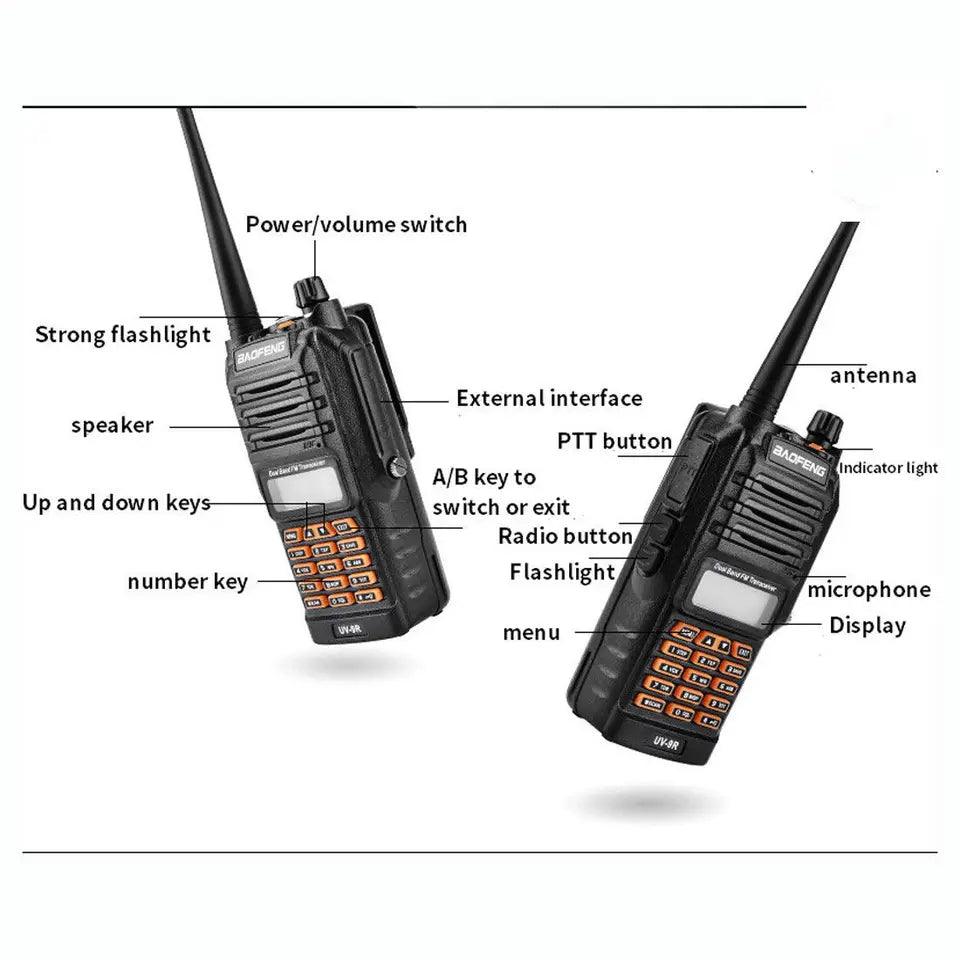 BAOFENG UV-9R UHF/VHF TRANSCEIVER RADIO - NeonSales South Africa