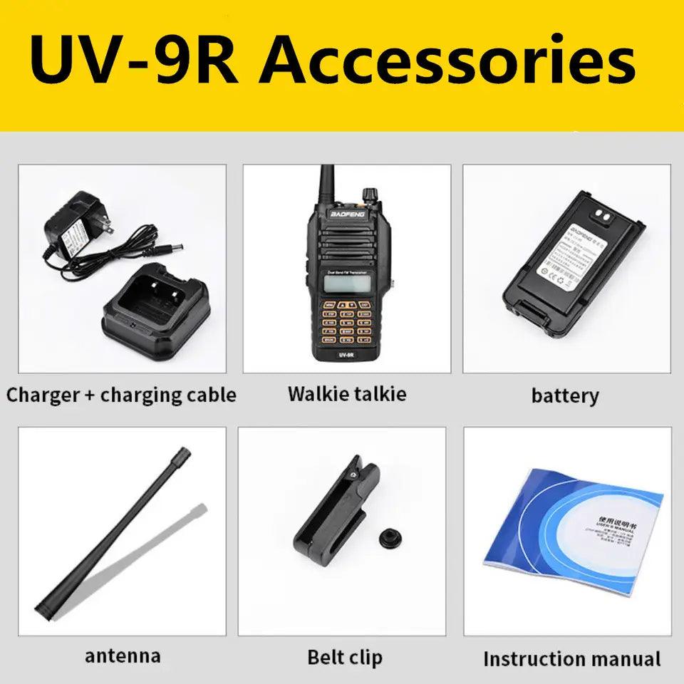 BAOFENG UV-9R UHF/VHF TRANSCEIVER RADIO - NeonSales South Africa