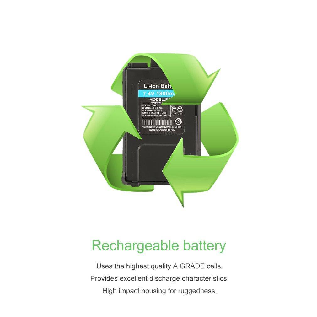BAOFENG UV5R BATTERY (MODEL BL-5) - 7.4V 1800 MAH - NeonSales {{ shop.shopifyCountryName }}