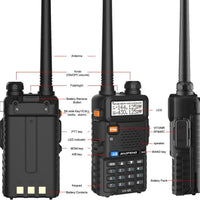 BAOFENG UV5R VHF/UHF 2 WAY RADIO TRANSCEIVER - NeonSales {{ shop.shopifyCountryName }}