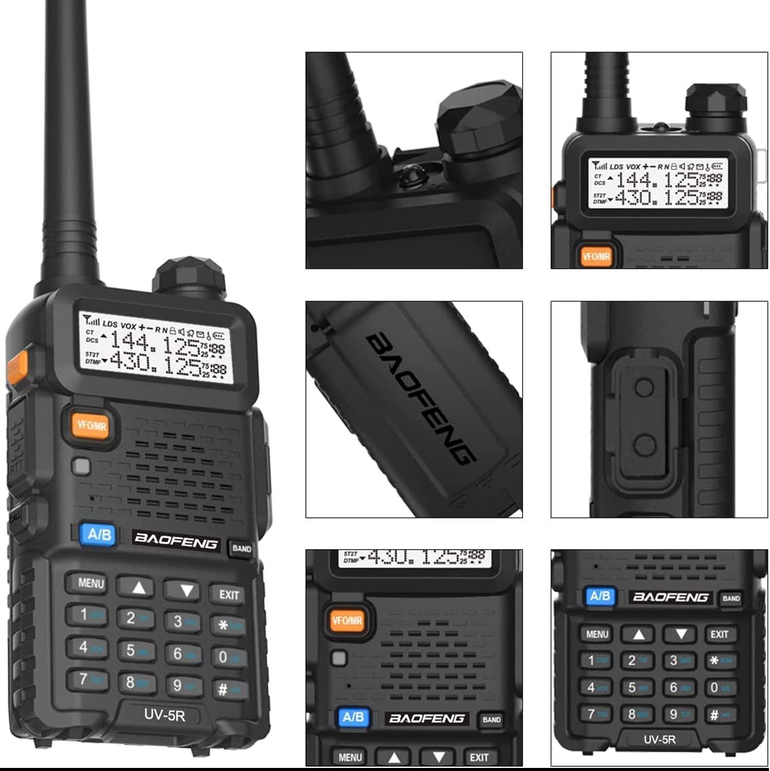 BAOFENG UV5R VHF/UHF 2 WAY RADIO TRANSCEIVER - NeonSales South Africa