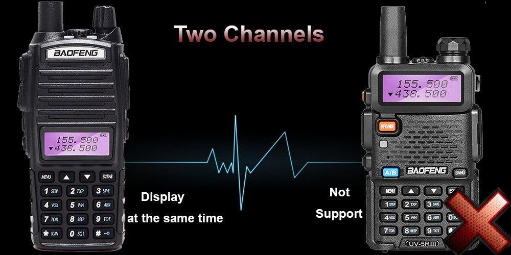 BAOFENG UV82 VHF/UHF TRANSCEIVER RADIO - NeonSales South Africa