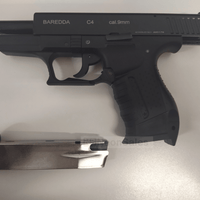 BAREDDA MODEL C4 BLANK GUN - BLACK - NeonSales {{ shop.shopifyCountryName }}
