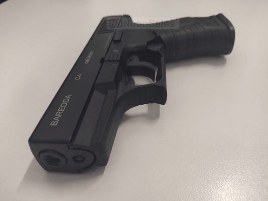 BAREDDA MODEL C4 BLANK GUN - BLACK - NeonSales {{ shop.shopifyCountryName }}