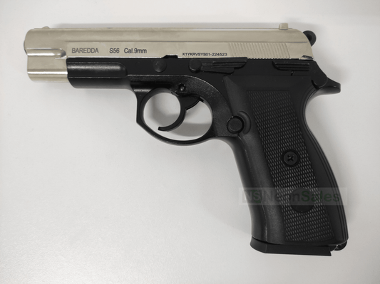 BAREDDA S56 BLANK GUN - CHROME DT - NeonSales {{ shop.shopifyCountryName }}