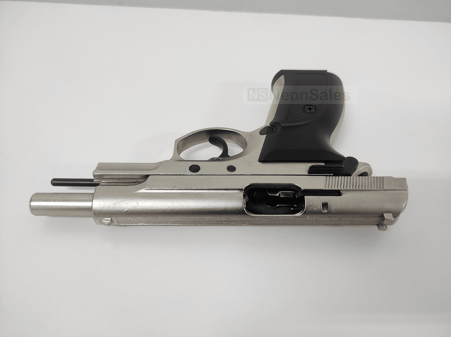 BAREDDA S56 BLANK GUN - SATIN CHROME - NeonSales {{ shop.shopifyCountryName }}