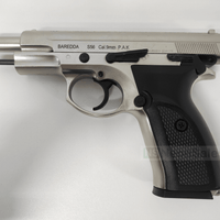 BAREDDA S56 BLANK GUN - SATIN CHROME - NeonSales {{ shop.shopifyCountryName }}