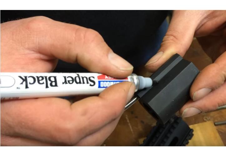BC SUPER BLACK TOUCH-UP PEN 10ML - FLAT BLACK - NeonSales {{ shop.shopifyCountryName }}
