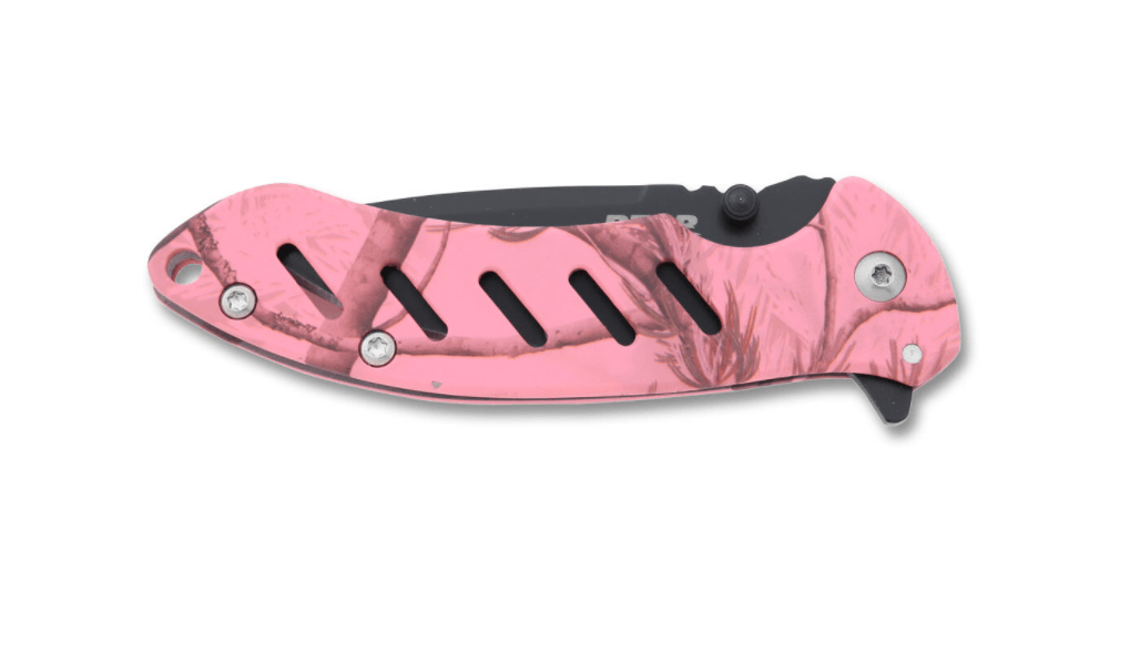 BEAR&SON BEAR EDGE & GATCO SHARPENER, PINK CAMO - NeonSales South Africa