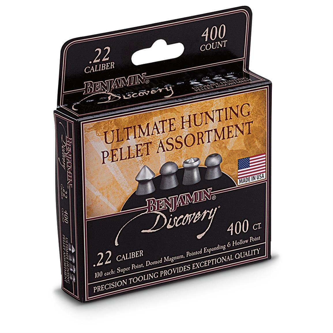 BENJAMIN 5.5MM ULTIMATE HUNTING PELLET ASSORTMENT - NeonSales {{ shop.shopifyCountryName }}