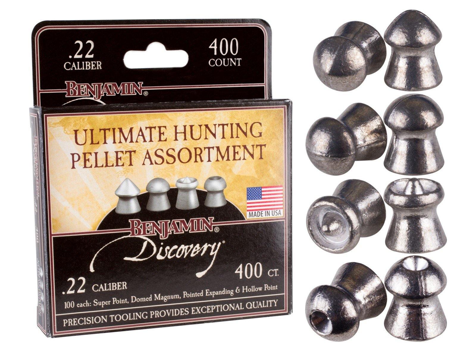 BENJAMIN 5.5MM ULTIMATE HUNTING PELLET ASSORTMENT - NeonSales {{ shop.shopifyCountryName }}