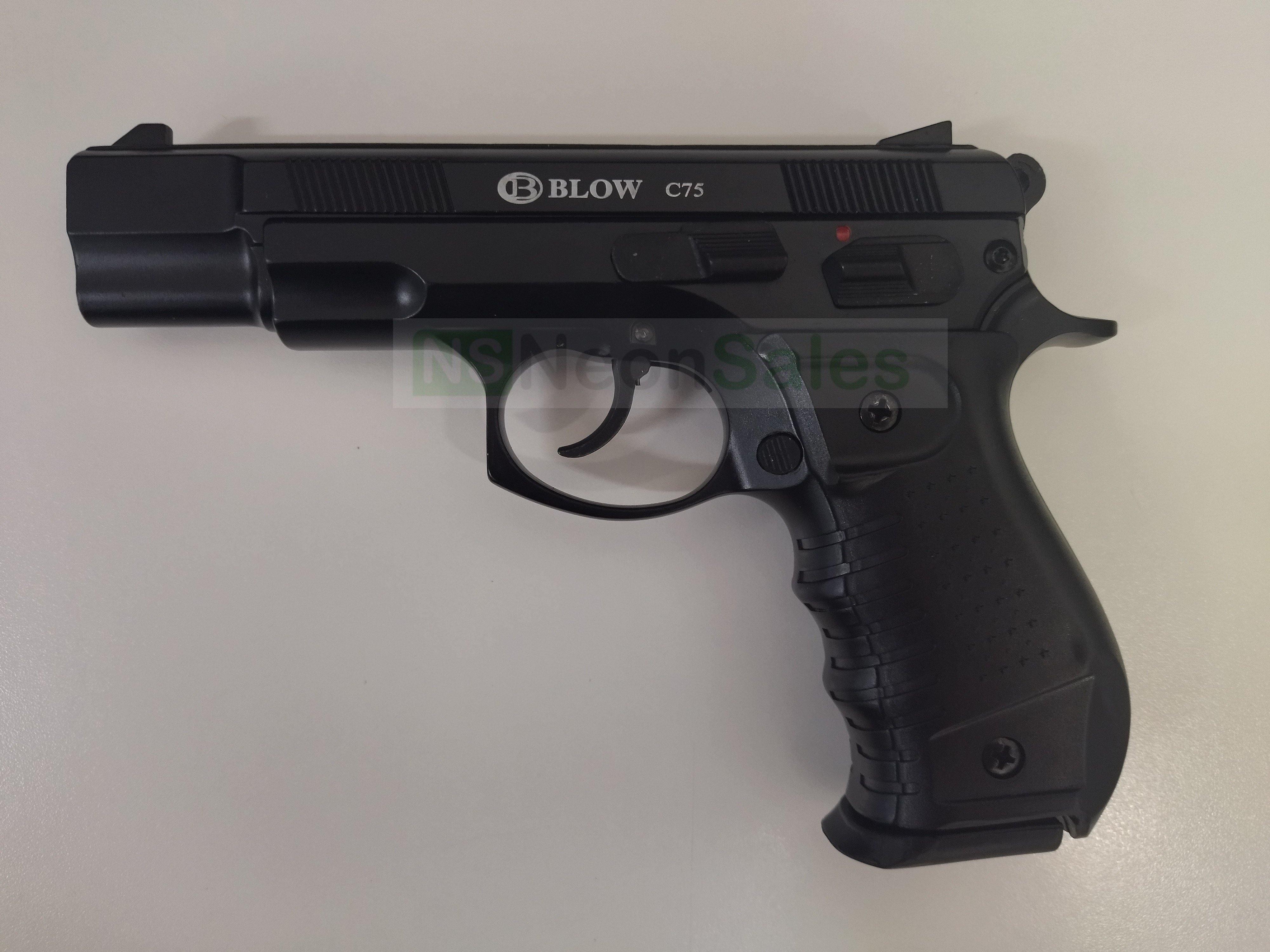 BLOW C75 BLANK GUN - BLACK - NeonSales South Africa