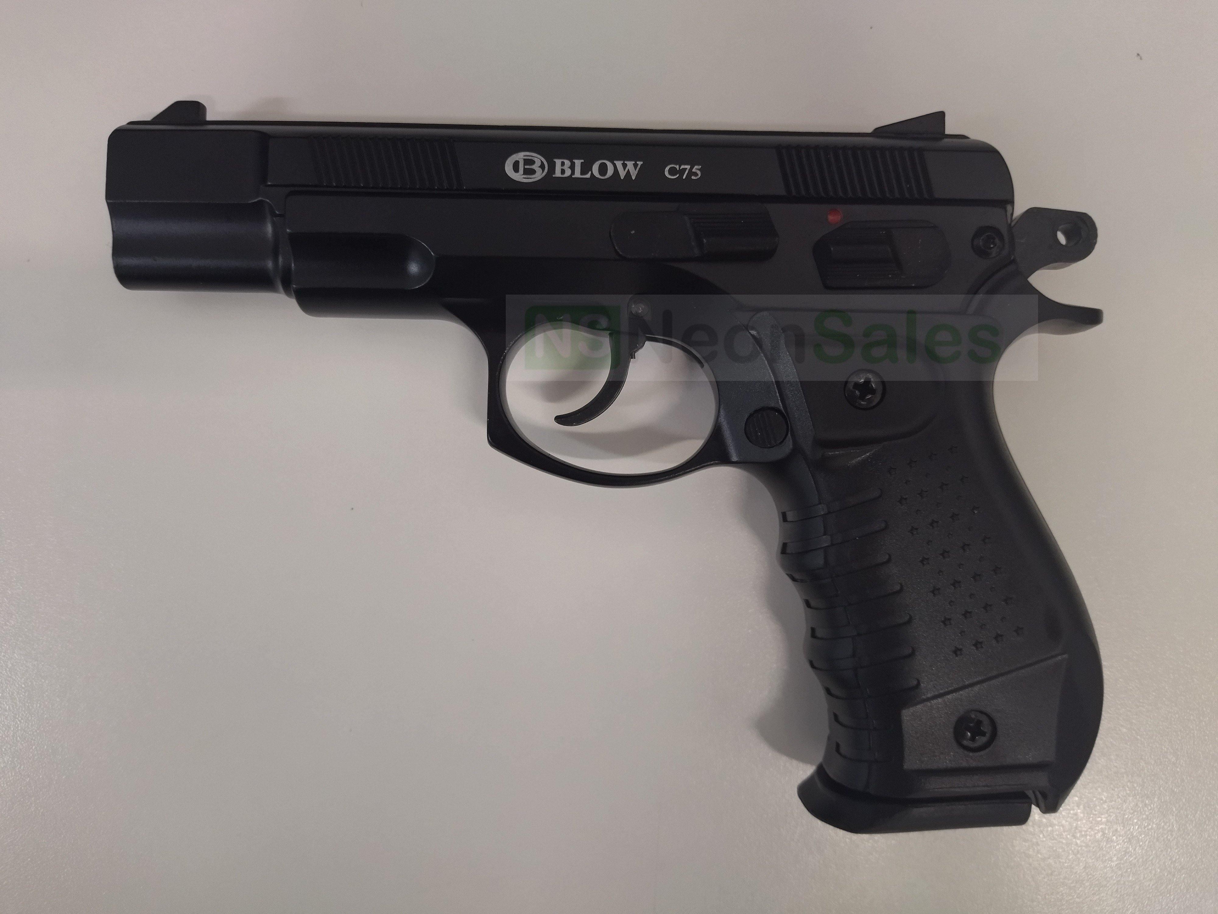 BLOW C75 BLANK GUN - BLACK - NeonSales South Africa