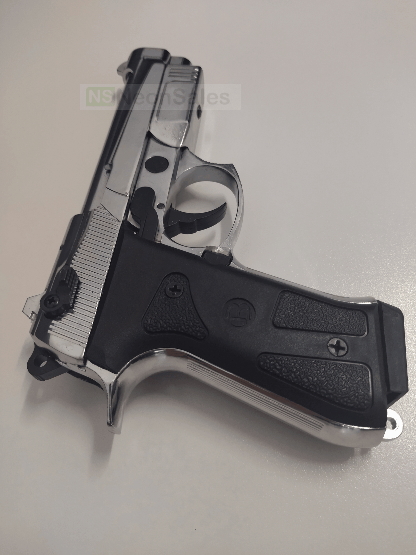 BLOW F90 BLANK GUN - SHINY CHROME - NeonSales {{ shop.shopifyCountryName }}