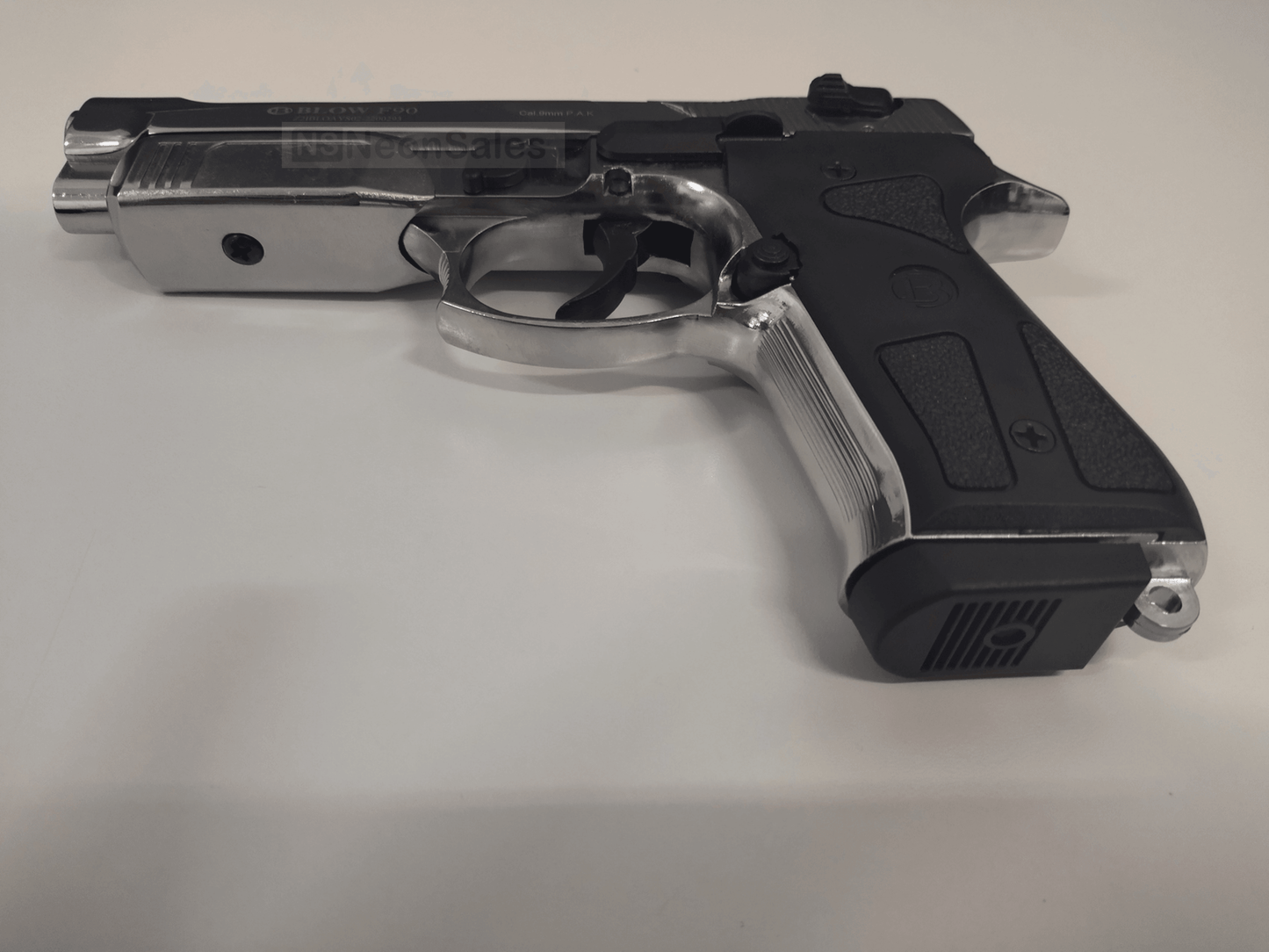 BLOW F90 BLANK GUN - SHINY CHROME - NeonSales {{ shop.shopifyCountryName }}