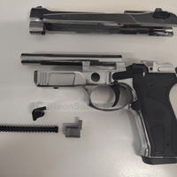 BLOW F90 BLANK GUN - SHINY CHROME - NeonSales {{ shop.shopifyCountryName }}