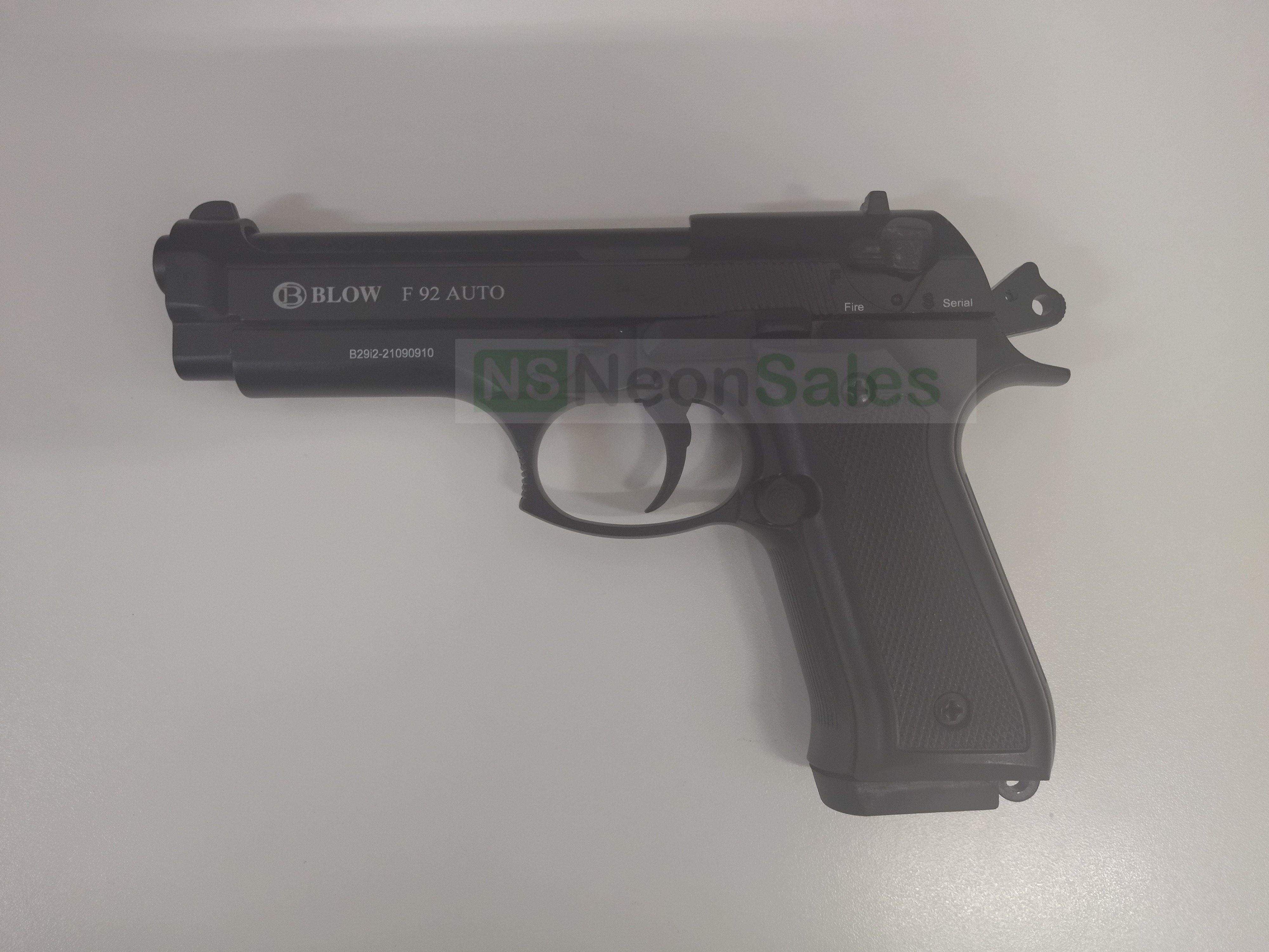 BLOW F92 AUTO BLANK GUN - BLACK - NeonSales {{ shop.shopifyCountryName }}
