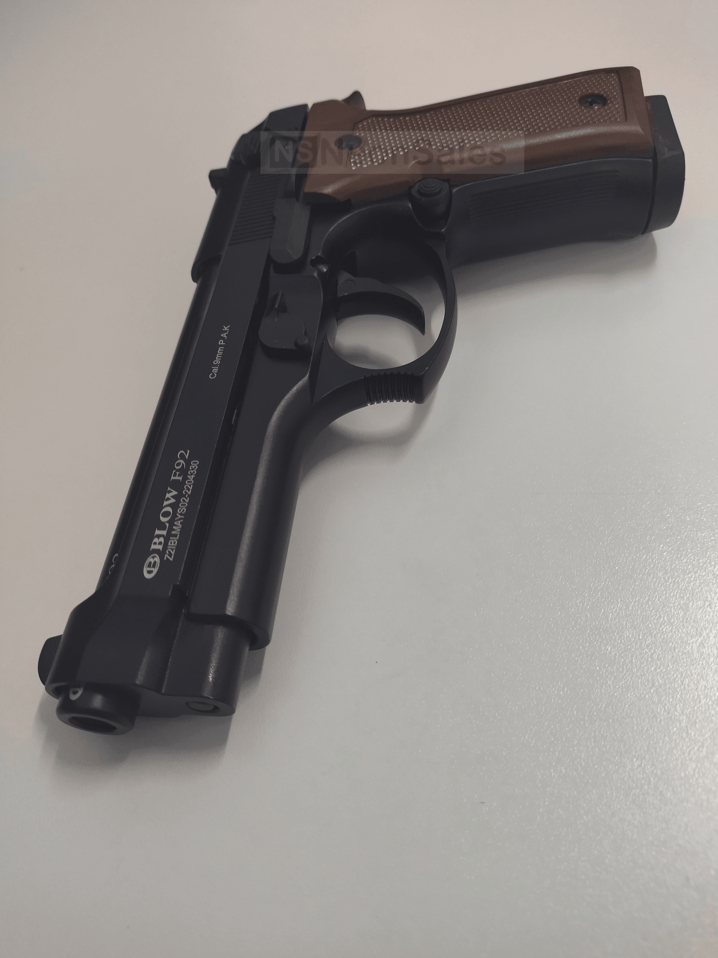 BLOW F92 BLANK GUN - BLACK/BROWN - NeonSales {{ shop.shopifyCountryName }}