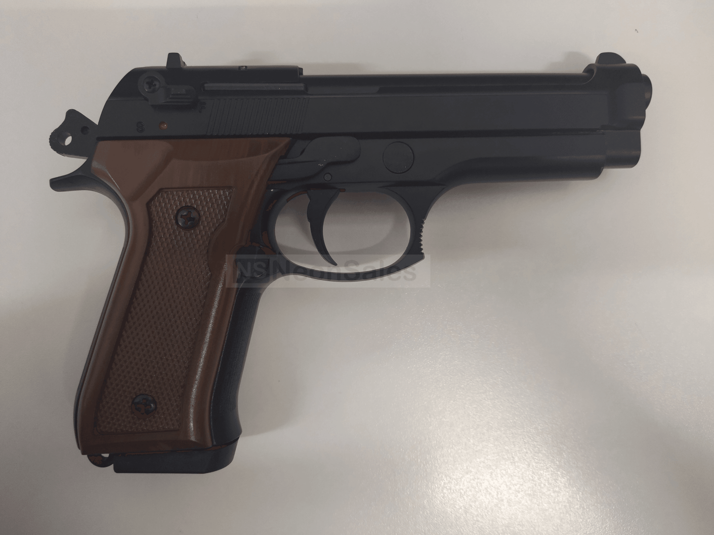 BLOW F92 BLANK GUN - BLACK/BROWN - NeonSales {{ shop.shopifyCountryName }}