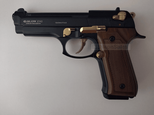 BLOW F92 BLANK GUN - BLACK/GOLD/BROWN - NeonSales {{ shop.shopifyCountryName }}