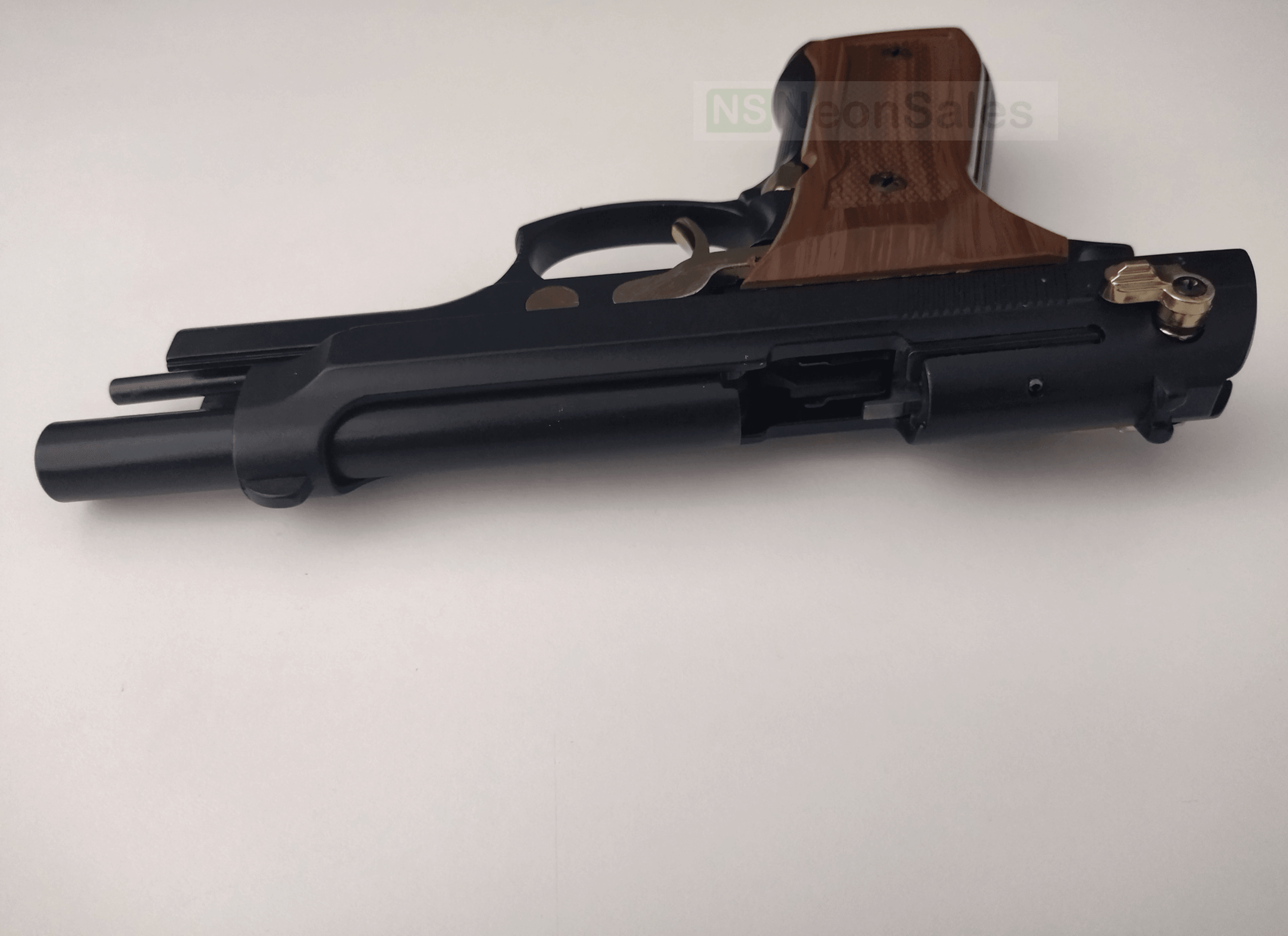 BLOW F92 BLANK GUN - BLACK/GOLD/BROWN - NeonSales {{ shop.shopifyCountryName }}