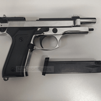 BLOW F92 BLANK GUN - SHINY CHROME - NeonSales {{ shop.shopifyCountryName }}