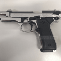 BLOW F92 BLANK GUN - SHINY CHROME - NeonSales {{ shop.shopifyCountryName }}