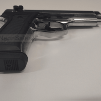 BLOW F92 BLANK GUN - SHINY CHROME - NeonSales {{ shop.shopifyCountryName }}