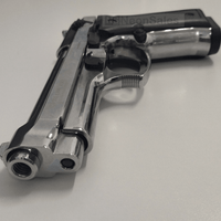 BLOW F92 BLANK GUN - SHINY CHROME - NeonSales {{ shop.shopifyCountryName }}