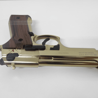 BLOW F92 BLANK PISTOL - GOLD W/ FAUX-WOOD GRIPS - NeonSales {{ shop.shopifyCountryName }}