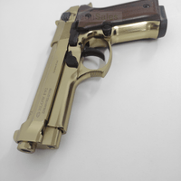BLOW F92 BLANK PISTOL - GOLD W/ FAUX-WOOD GRIPS - NeonSales {{ shop.shopifyCountryName }}