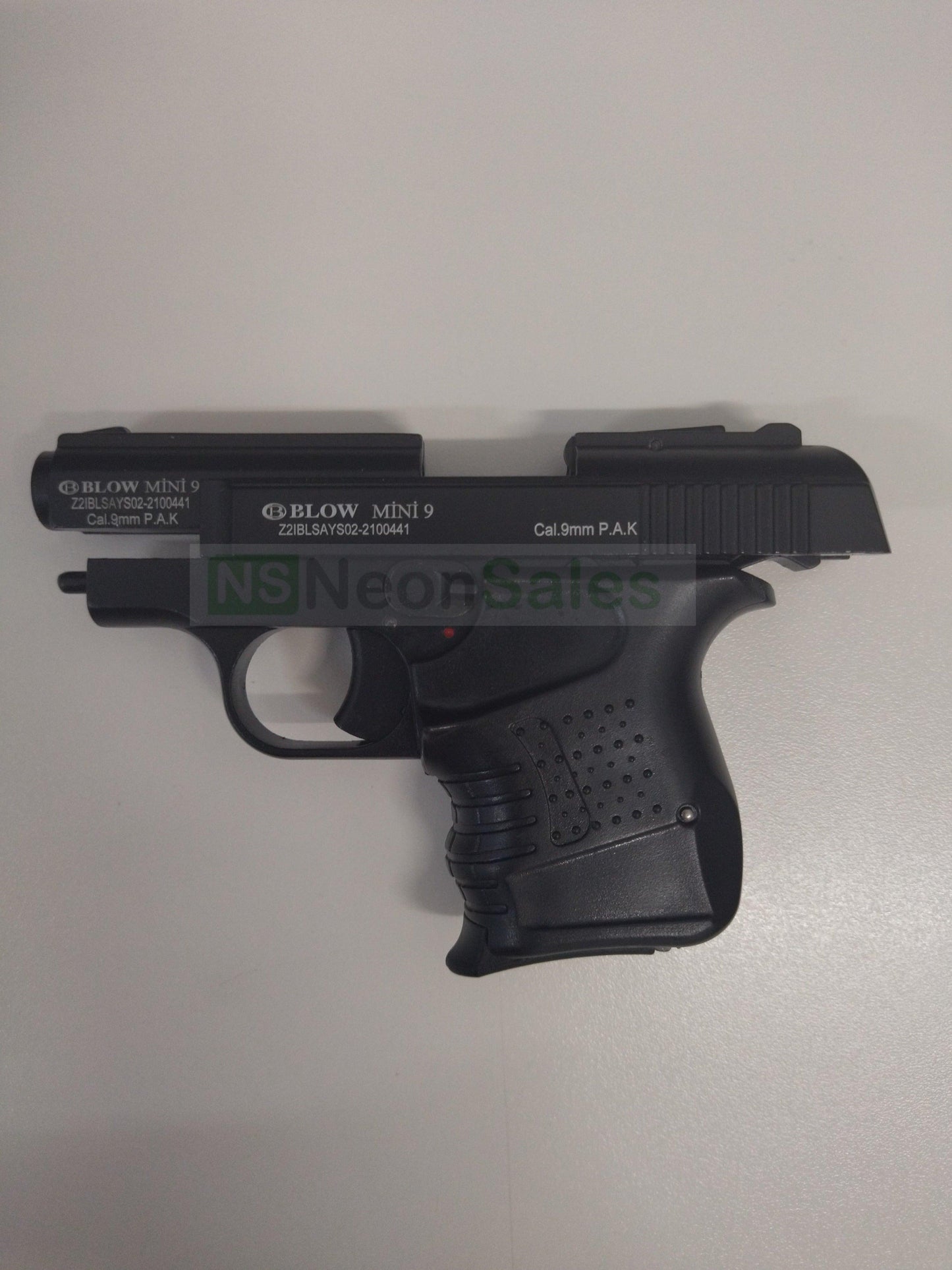 BLOW MINI 9 BLANK GUN - BLACK - NeonSales {{ shop.shopifyCountryName }}