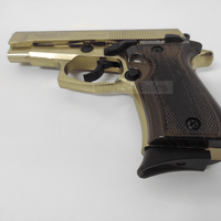 BLOW P29 BLANK GUN - GOLD W/ FAUX-WOOD GRIPS - NeonSales {{ shop.shopifyCountryName }}