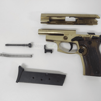 BLOW P29 BLANK GUN - GOLD W/ FAUX-WOOD GRIPS - NeonSales {{ shop.shopifyCountryName }}
