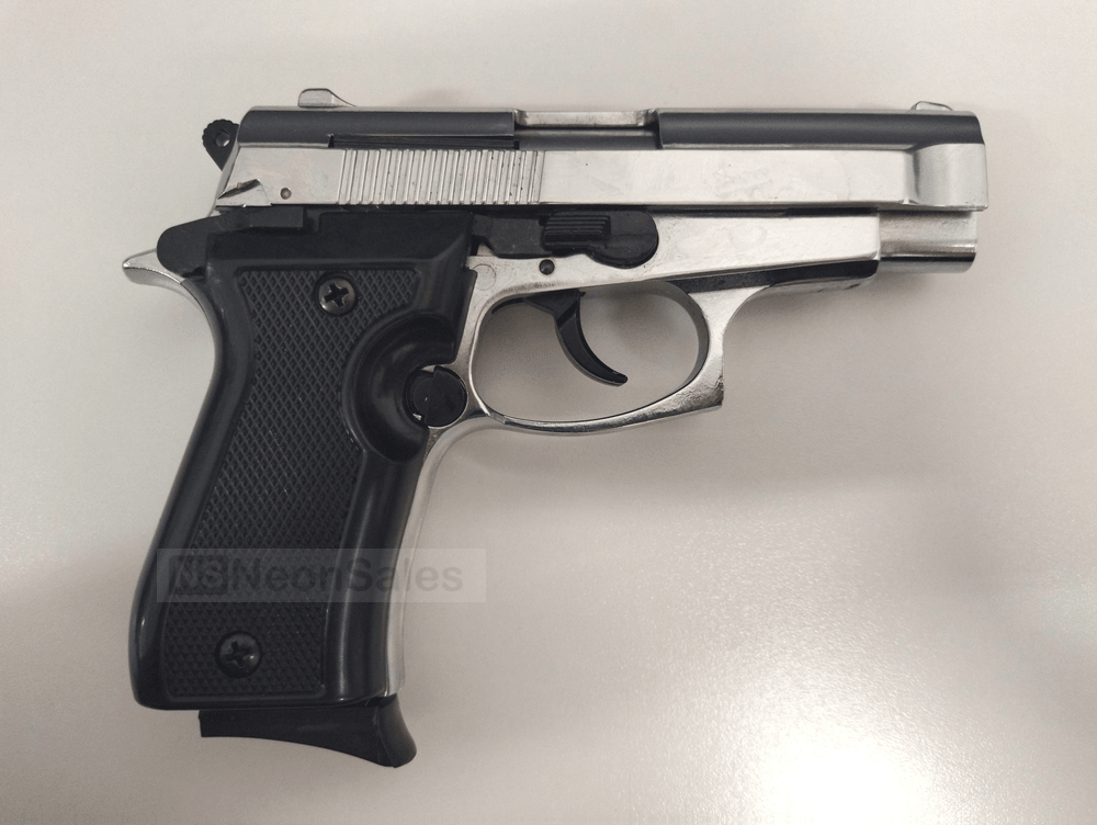 BLOW P29 BLANK GUN - SHINY CHROME - NeonSales South Africa