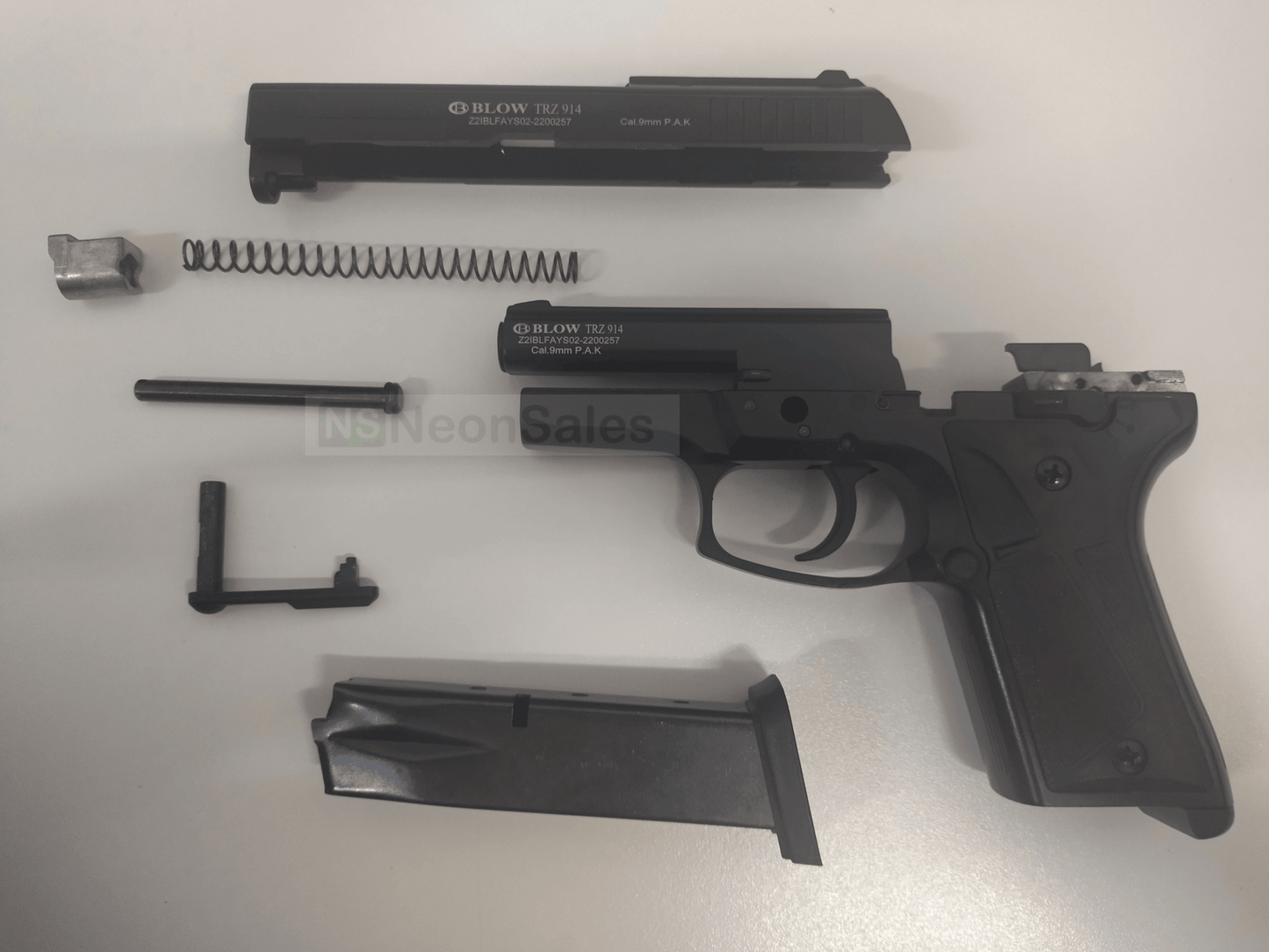 BLOW TRZ914 BLANK GUN - BLACK - NeonSales {{ shop.shopifyCountryName }}