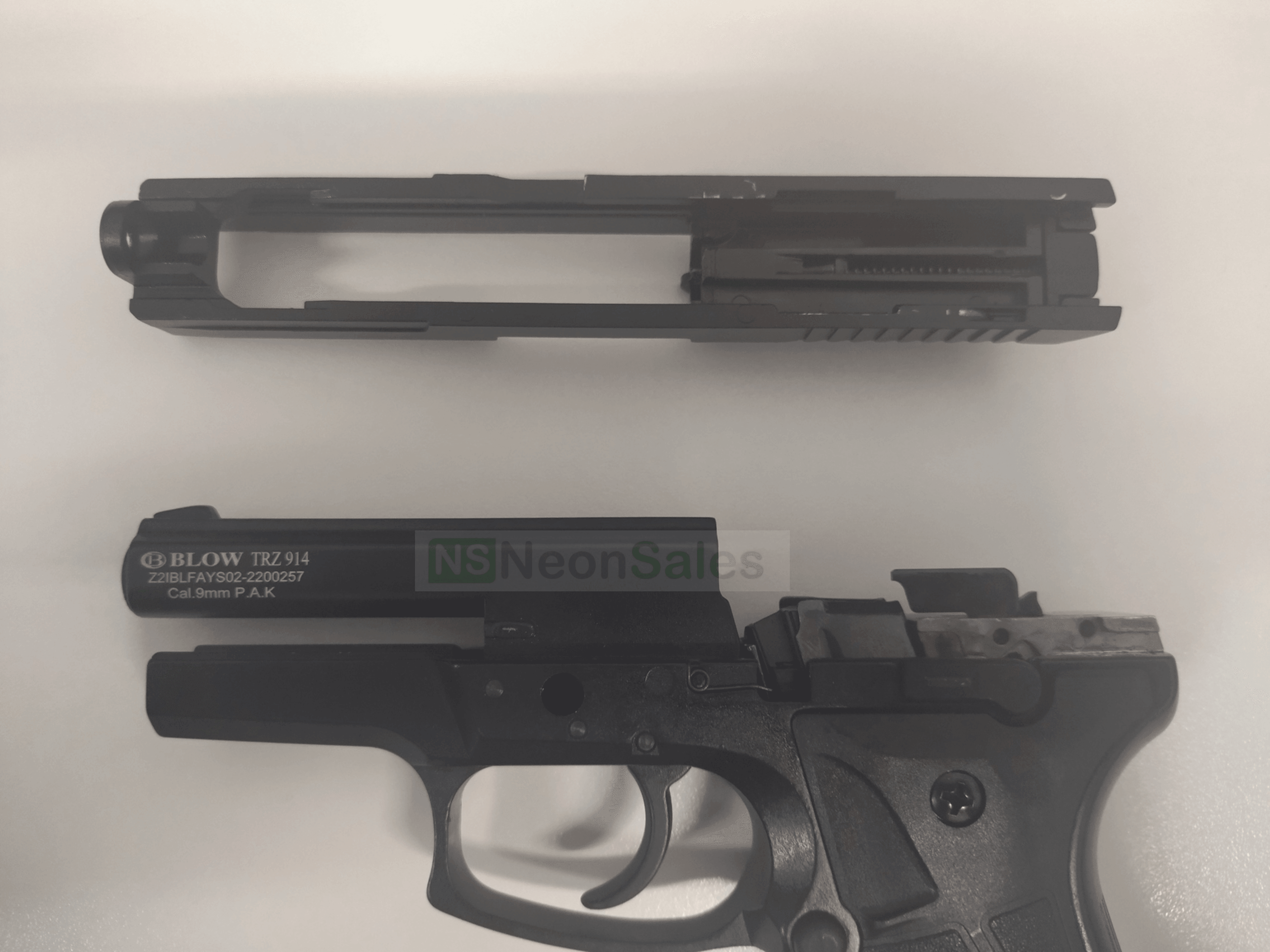 BLOW TRZ914 BLANK GUN - BLACK - NeonSales South Africa