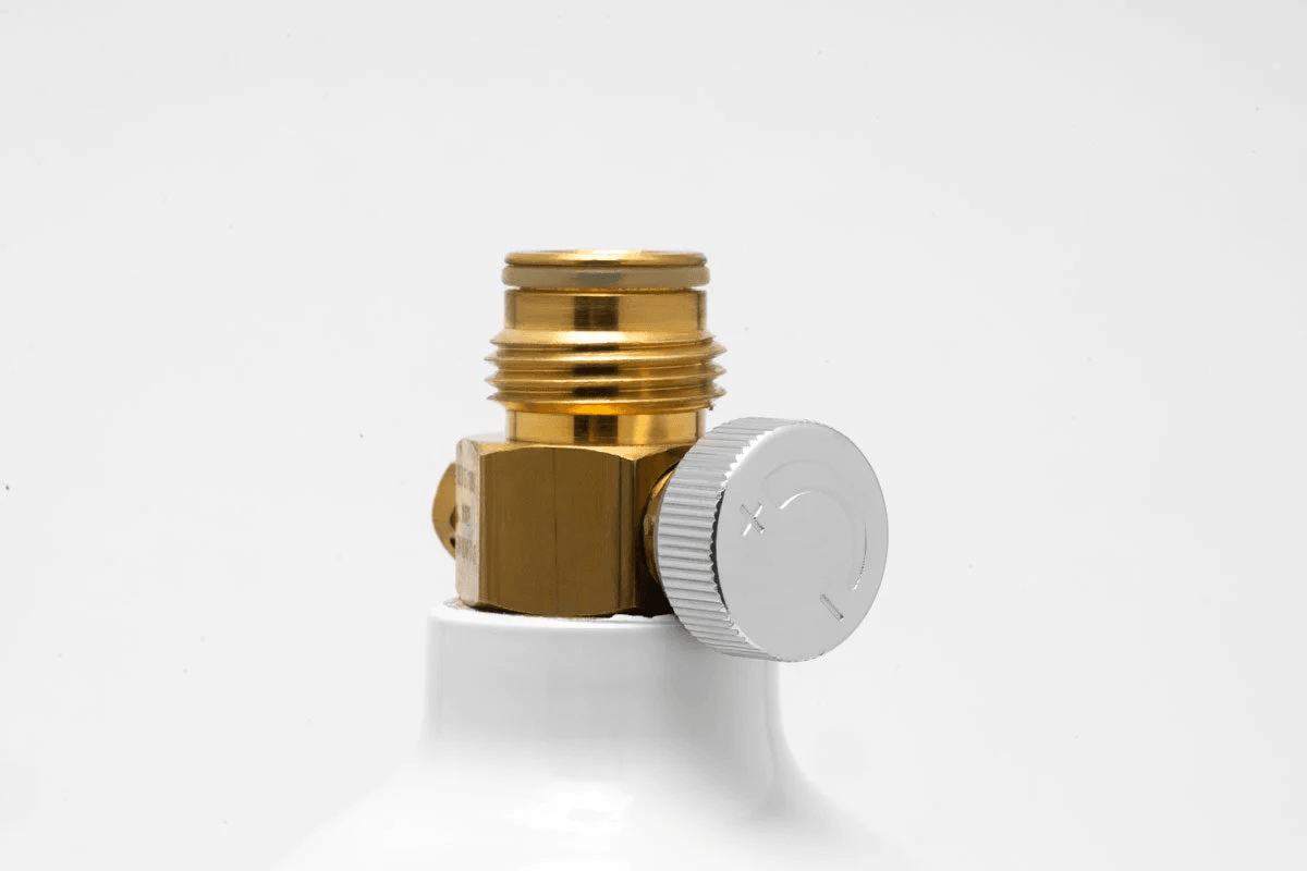 BRASS TAPHEAD VALVE FOR CO2 PAINTBALL TANK - NeonSales {{ shop.shopifyCountryName }}
