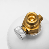 BRASS TAPHEAD VALVE FOR CO2 PAINTBALL TANK - NeonSales {{ shop.shopifyCountryName }}