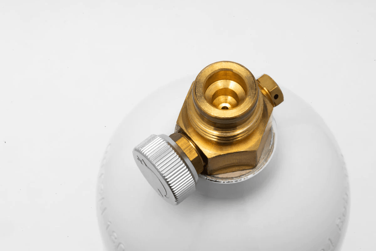 BRASS TAPHEAD VALVE FOR CO2 PAINTBALL TANK - NeonSales {{ shop.shopifyCountryName }}