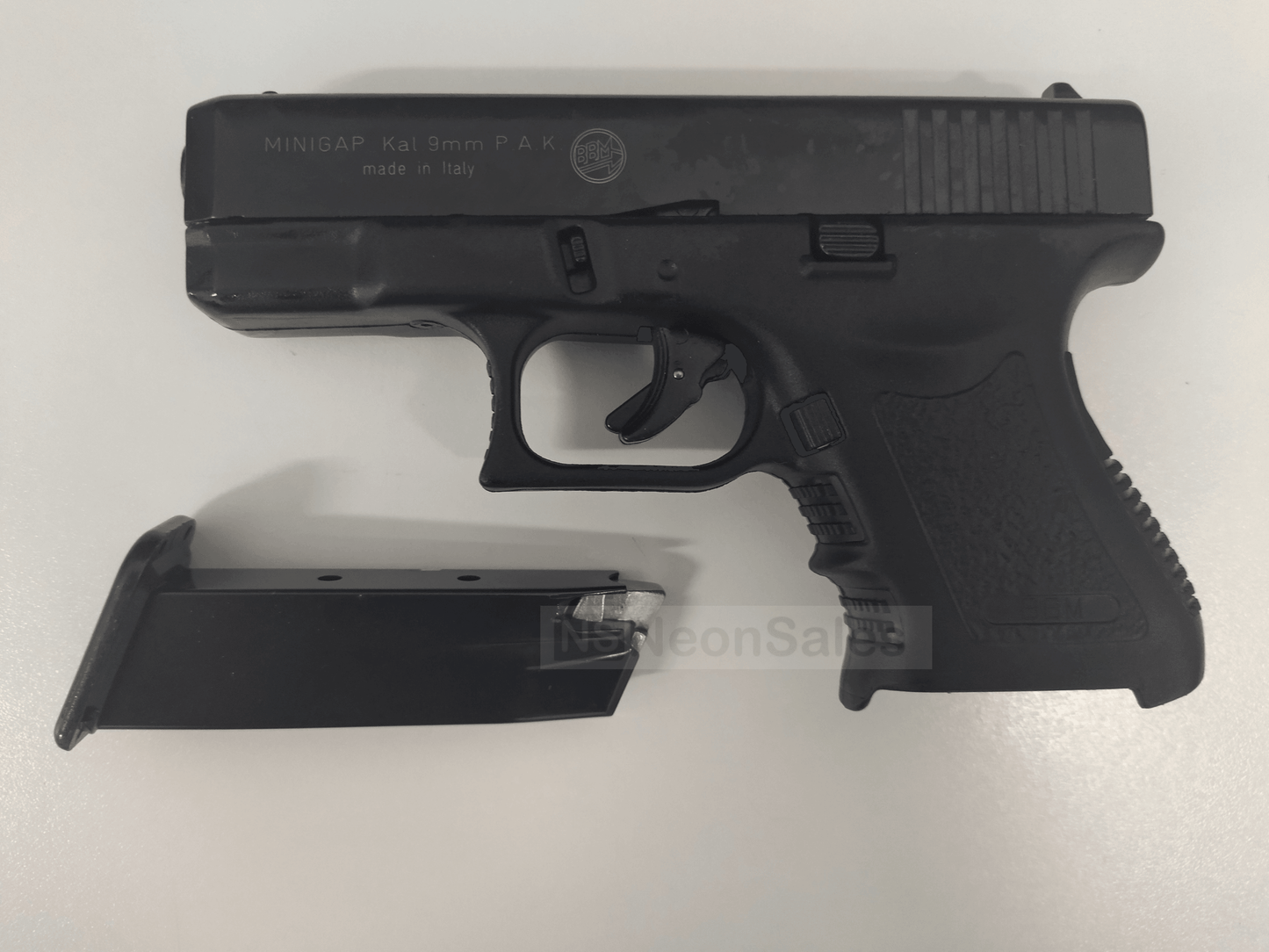 BRUNI MINI GAP (GLOCK 26 REPLICA) BLANK GUN - BLK - NeonSales {{ shop.shopifyCountryName }}