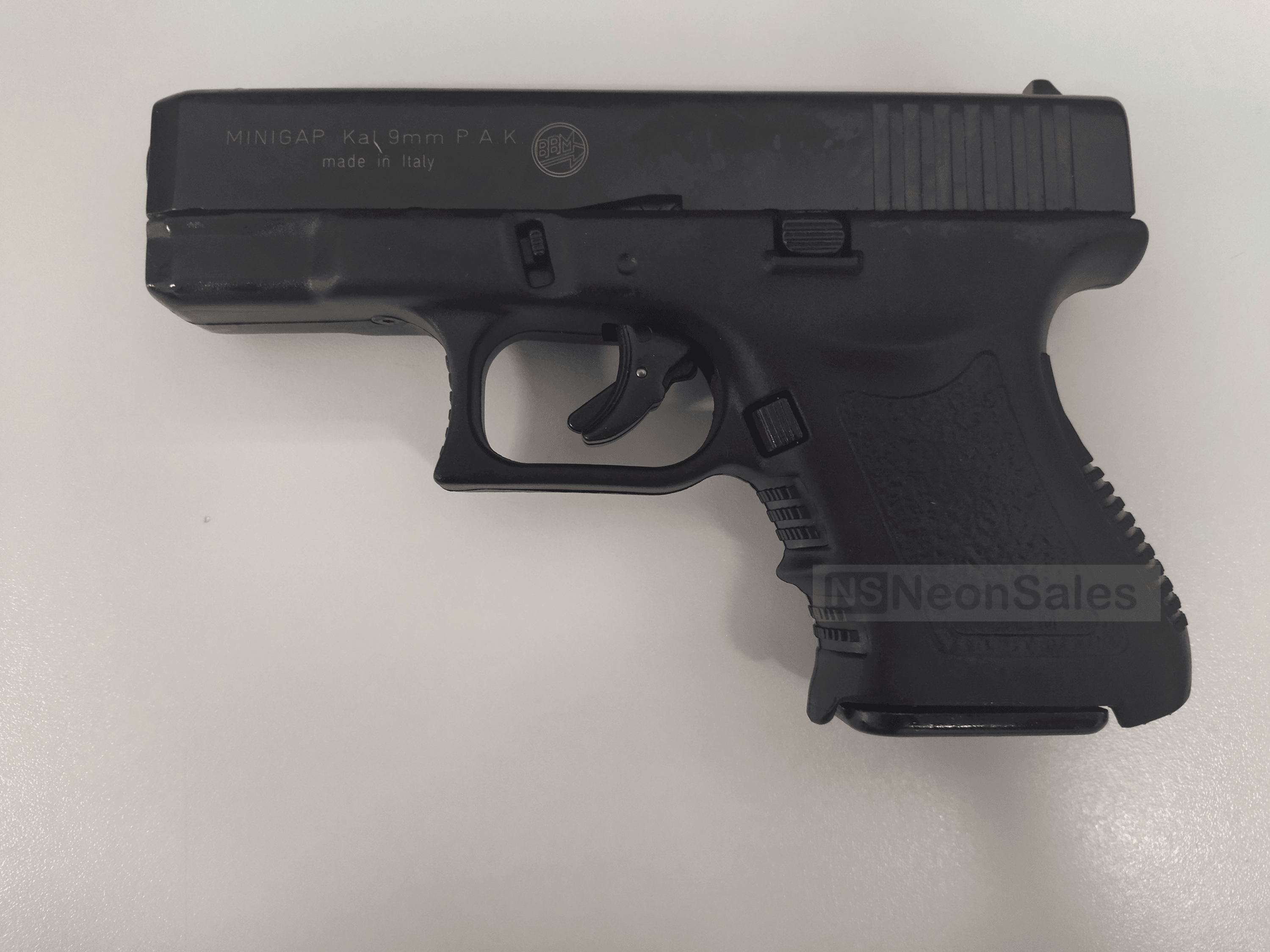 BRUNI MINI GAP (GLOCK 26 REPLICA) BLANK GUN - BLK - NeonSales {{ shop.shopifyCountryName }}