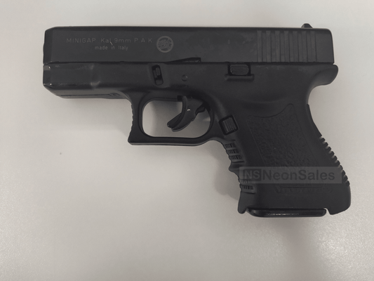 BRUNI MINI GAP (GLOCK 26 REPLICA) BLANK GUN - BLK - NeonSales {{ shop.shopifyCountryName }}