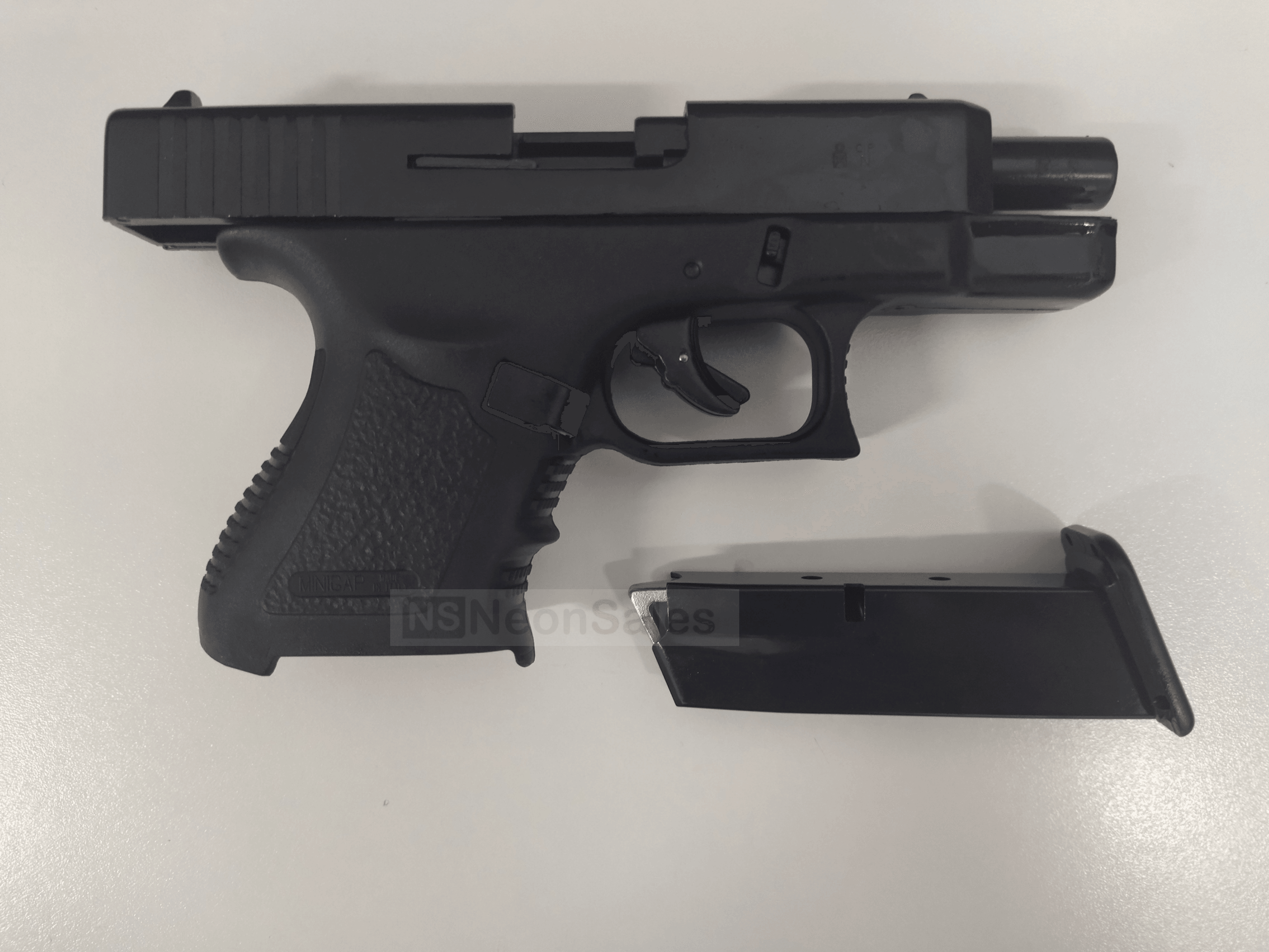 BRUNI MINI GAP (GLOCK 26 REPLICA) BLANK GUN - BLK - NeonSales {{ shop.shopifyCountryName }}