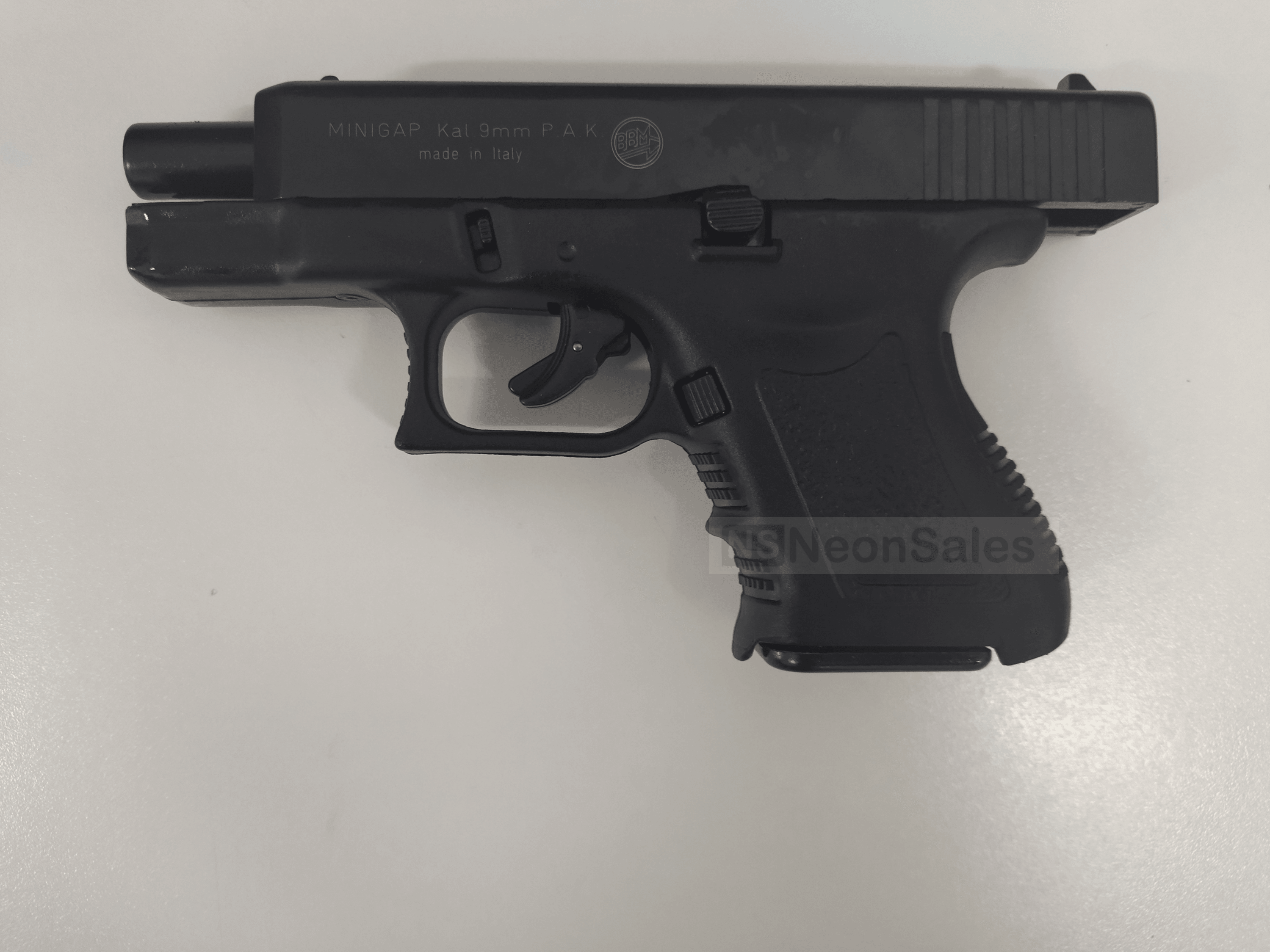 BRUNI MINI GAP (GLOCK 26 REPLICA) BLANK GUN - BLK - NeonSales South Africa